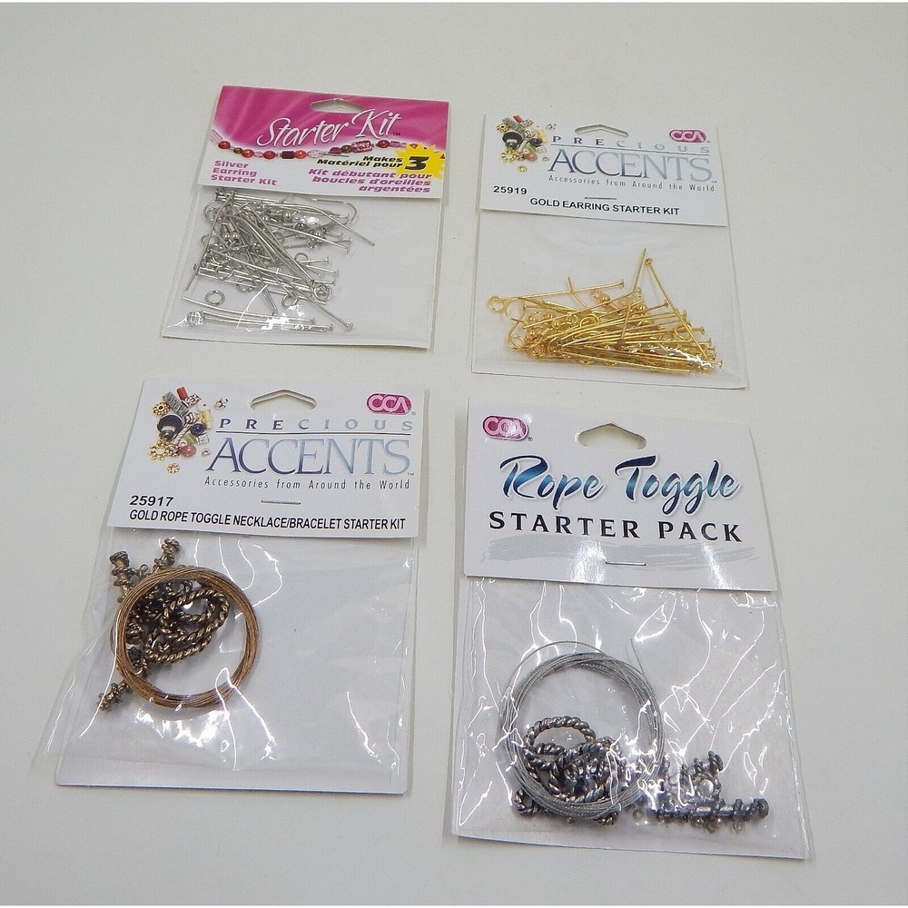 Cousin CCA Precious Accents Jewelry Making Necklaces Bracelet Earrings